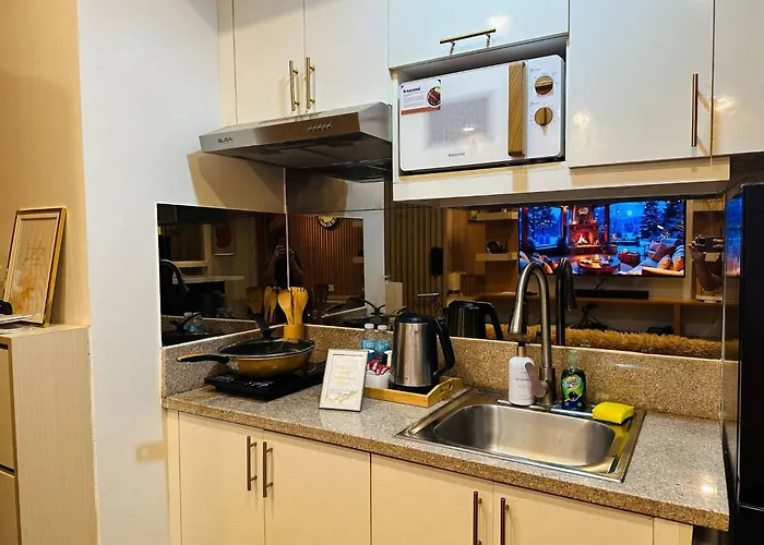 Guest house Cozy 1br With Netflix In Makati Cbd 3*